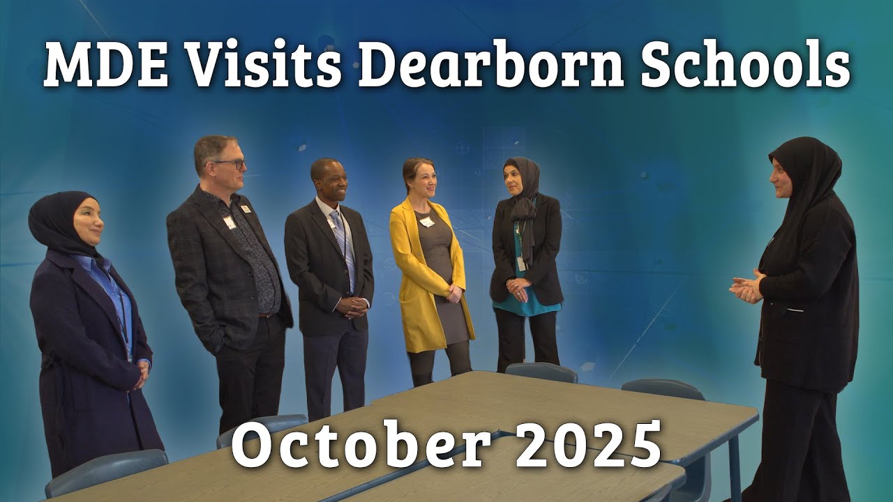 MDE Visits Dearborn to Talk with Grow Your Own Grant Recipients