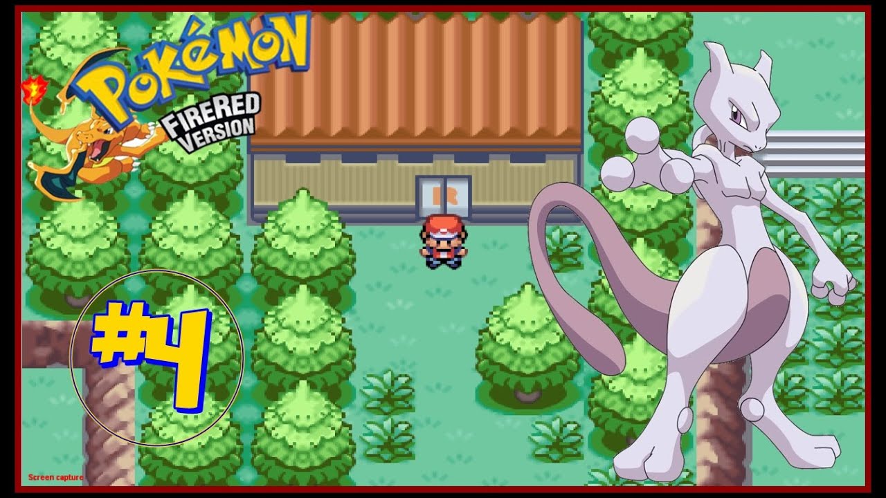 Como capturar o mewtwo no pokemon fire red (parte 4)