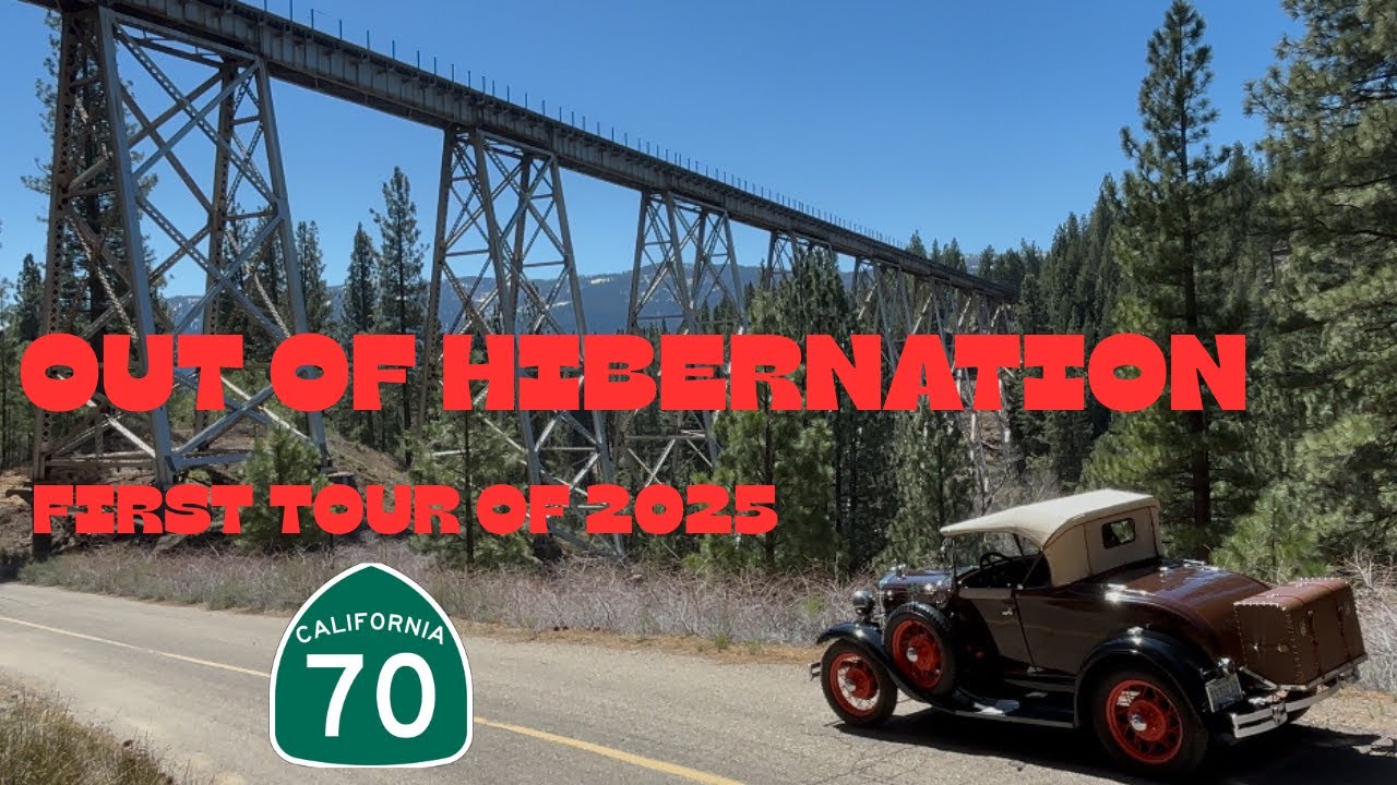 Model A Ford comes out of Hibernation and makes the first tour of 2025