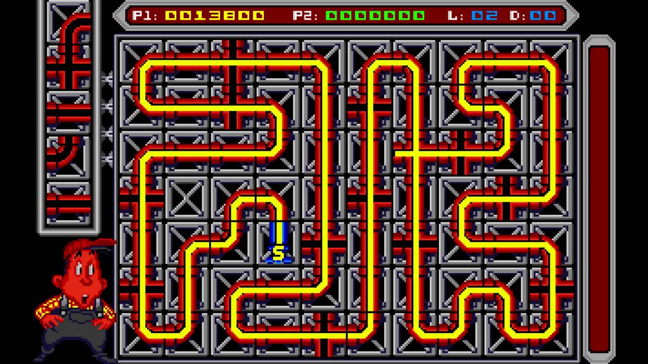 Pipe Mania - Atari ST [Longplay]