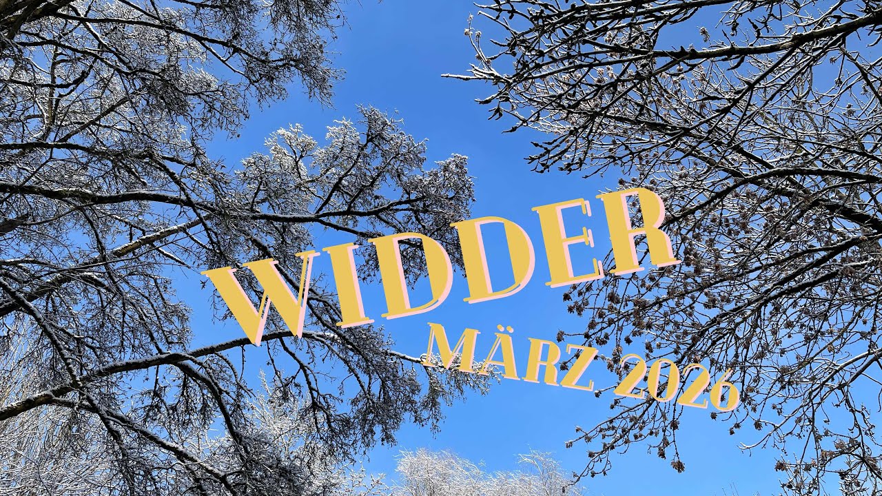 Widder ♈️ März 2026 ~ Du willst das Eine und bekommst das Andere? 