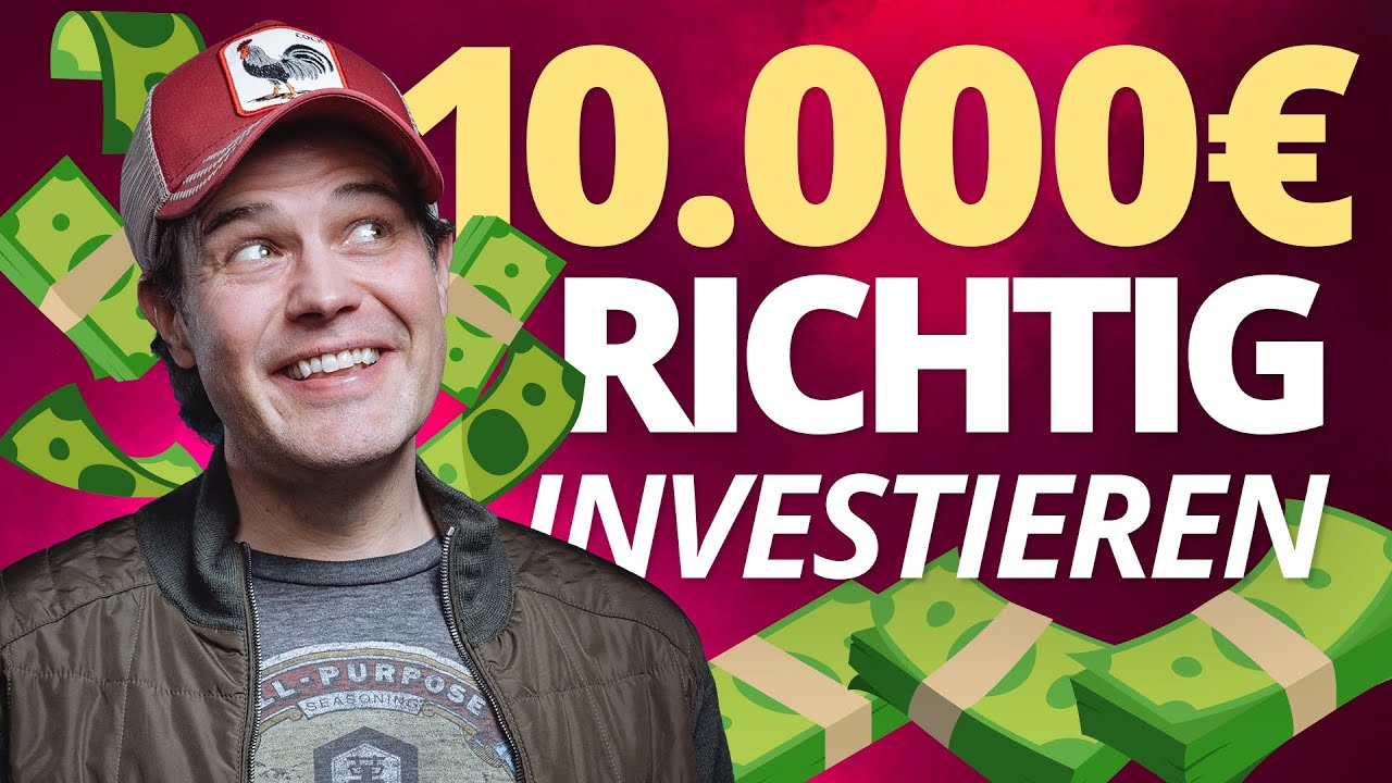 10.000&euro; Geld richtig investieren - so funktioniert es 2021