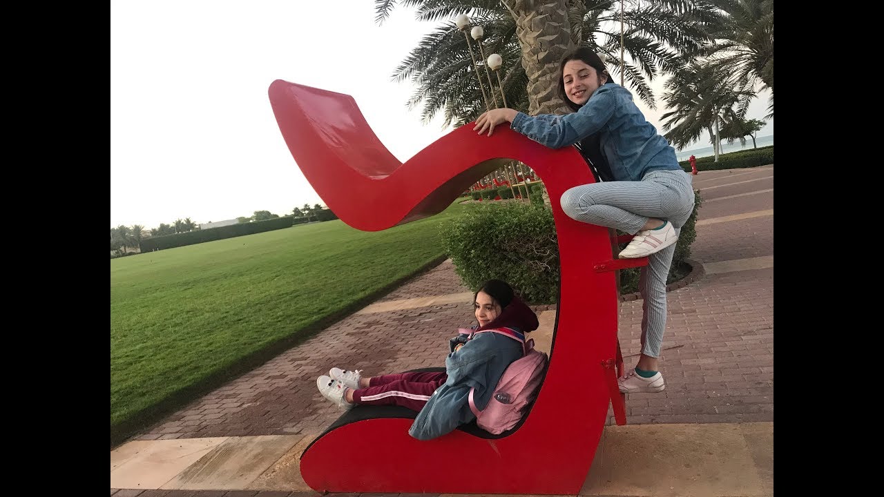 اشتقتولنا؟؟ لكن شوفوا كيف قضينا يومنا بمدينة الملك عبدالله