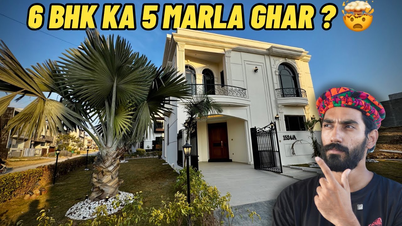 5 MARLA + 5 MARLA LAWN NEO CLASSICAL MEHAL For Sale in B17 ISLAMABAD