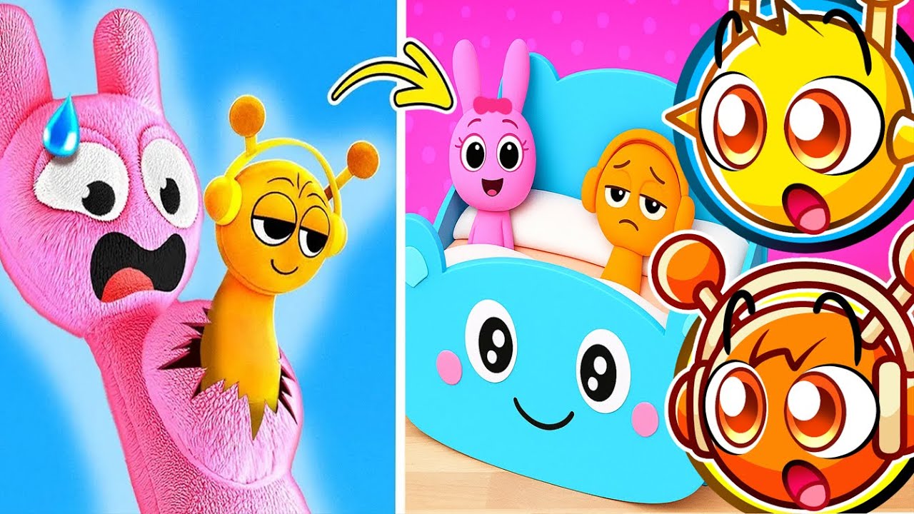 Turma SPRUNKI construiu a CASA DA PINKI