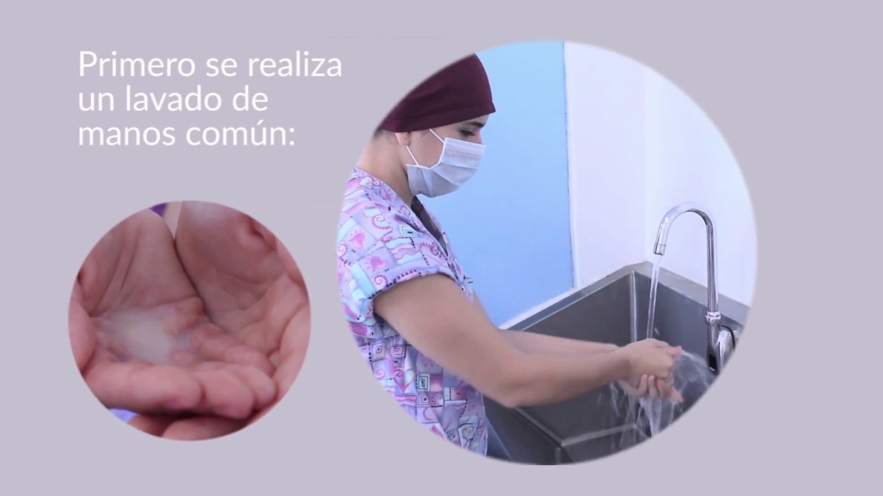 Lavado de manos quirúrgico