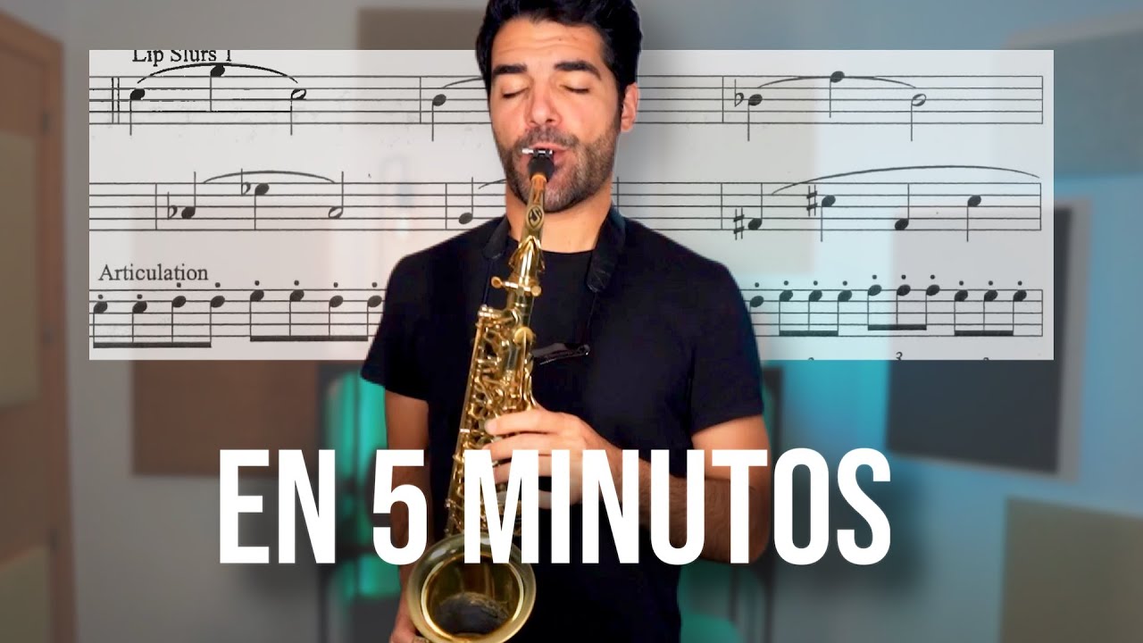 el MEJOR CALENTAMIENTO para SAXOFÓN / Parte 1