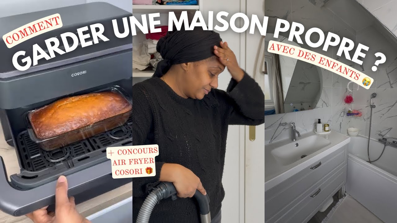 COMMENT Garder sa maison 🏠 propre avec des enfants 🧒 
