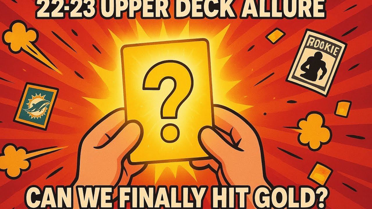 2022-23 Upper Deck Allure Hockey Hobby Box Break | Can We Hit Gold? Rookie Parallels & Auto Chase!