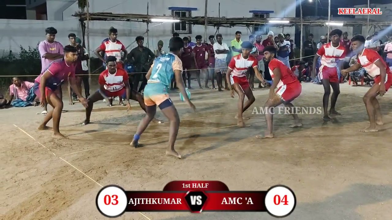 AMC'A KEELAERAL VS AJITHKUMAR JAGAVEERAPANDIYAPURAM QUARTER FINAL OPEN MATCH TIE BREAK 18/01/2026
