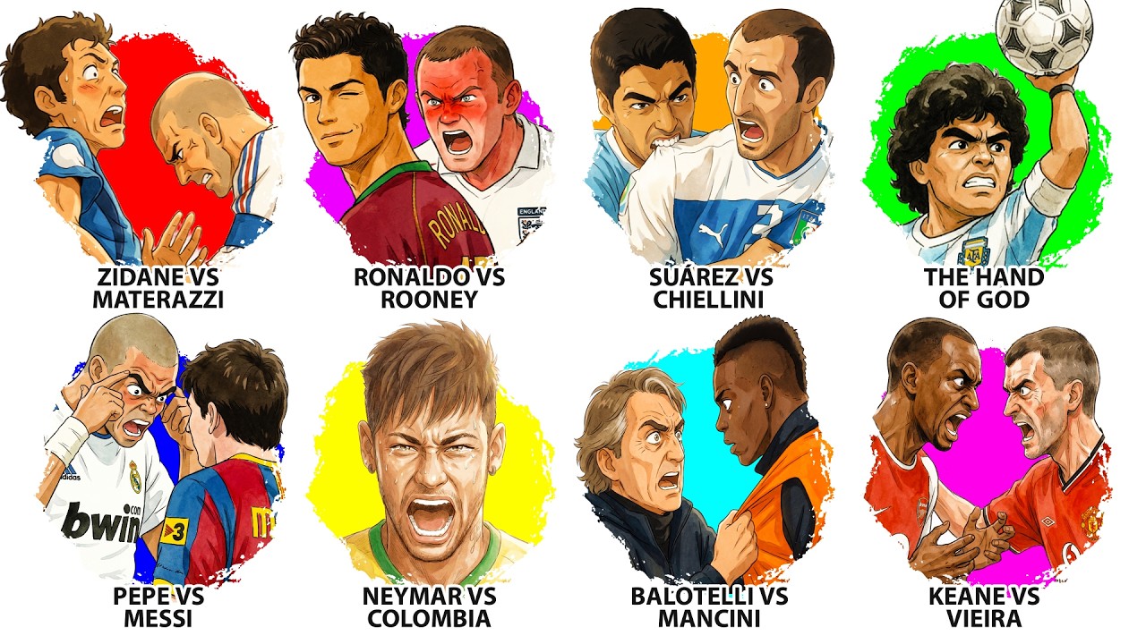 Every Most Heated Football Moment Explained In 9 Minutes