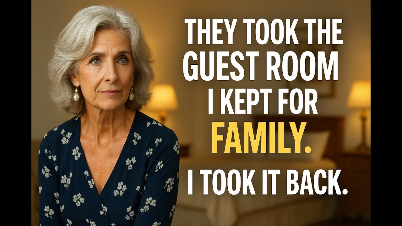 They Took the Guest Room I Kept for Family. I Took It Back.