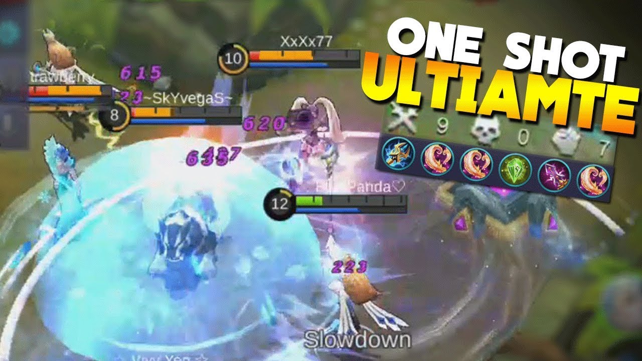 Odette With MAX Magic Damage Build! Savage? Mobile Legends New Hero