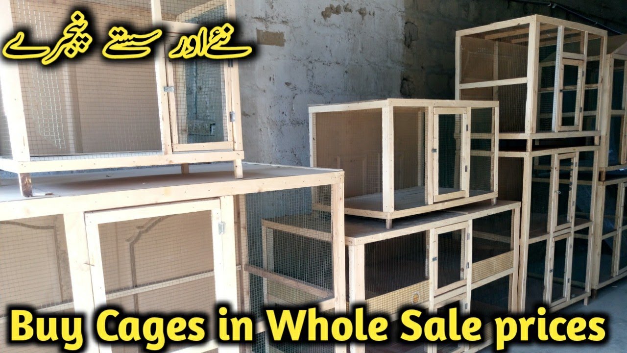 All WOOD Cages in Wholesale Prices lakri ka pinjra|| New Cage ||B 4 birds