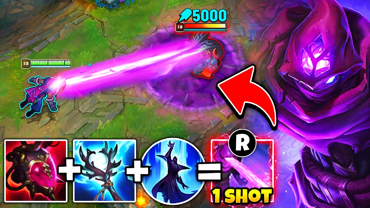 MALZAHAR BUT MY ULT IS UPGRADED INTO A DEATH RAY (PRESS R = 1 SHOT)