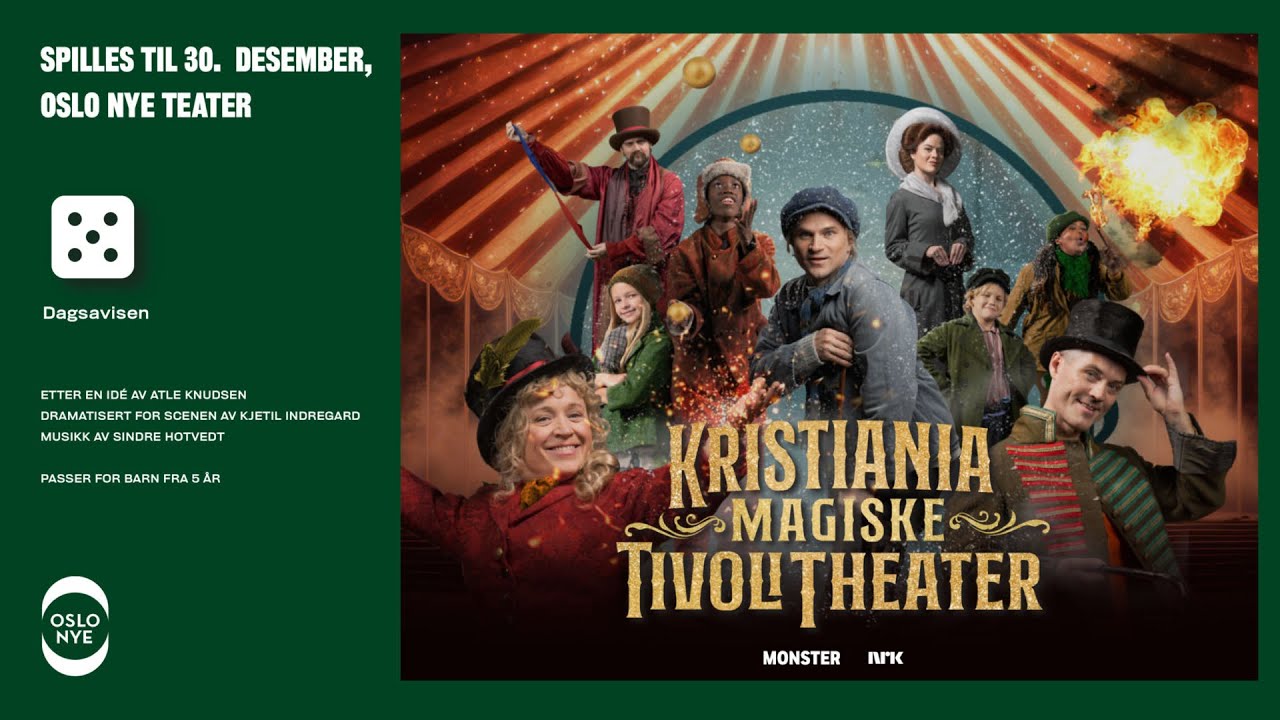 KRISTIANIA MAGISKE TIVOLI­THEATER – Oslo Nye Teater