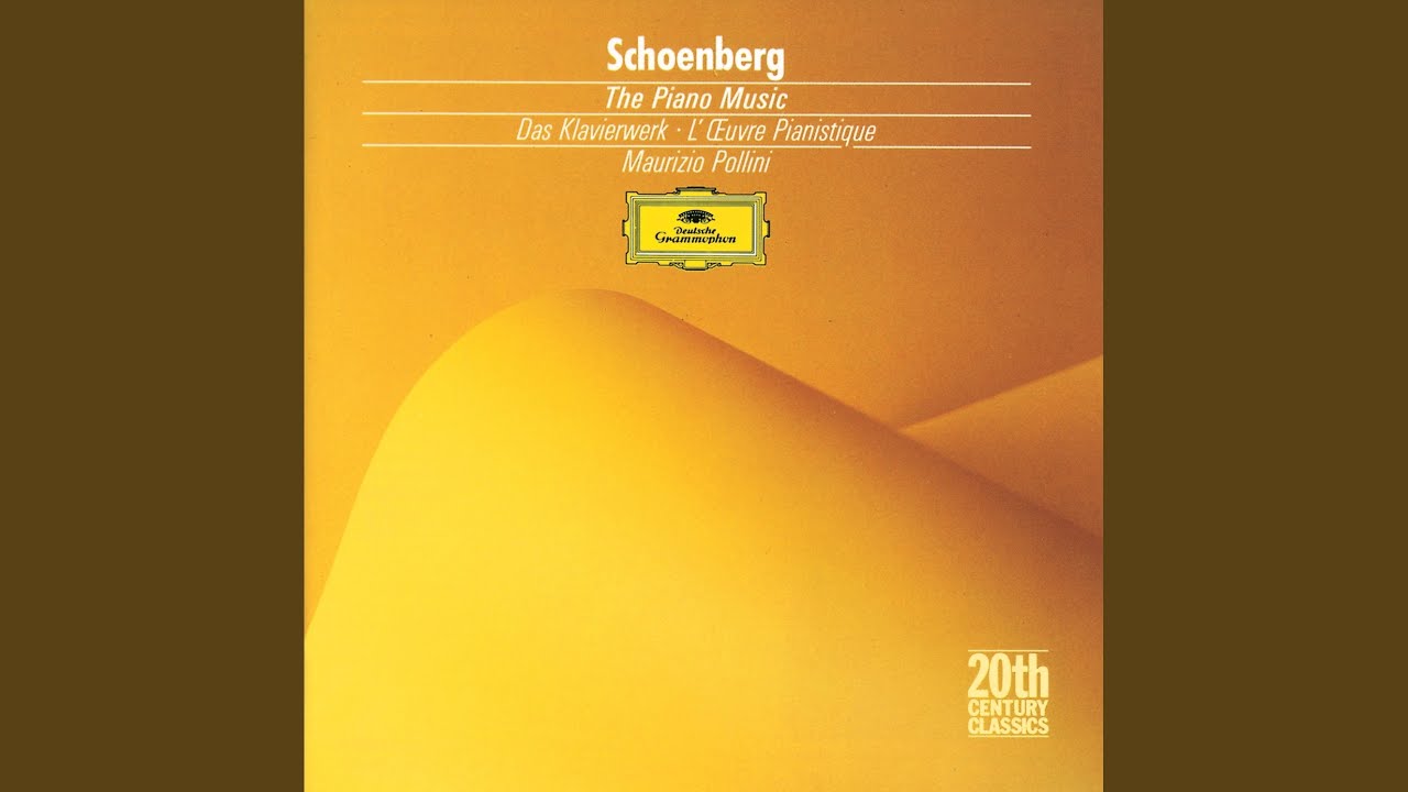 Schoenberg: Three Piano Pieces, Op. 11 (1909) - I. Mäßige Viertel