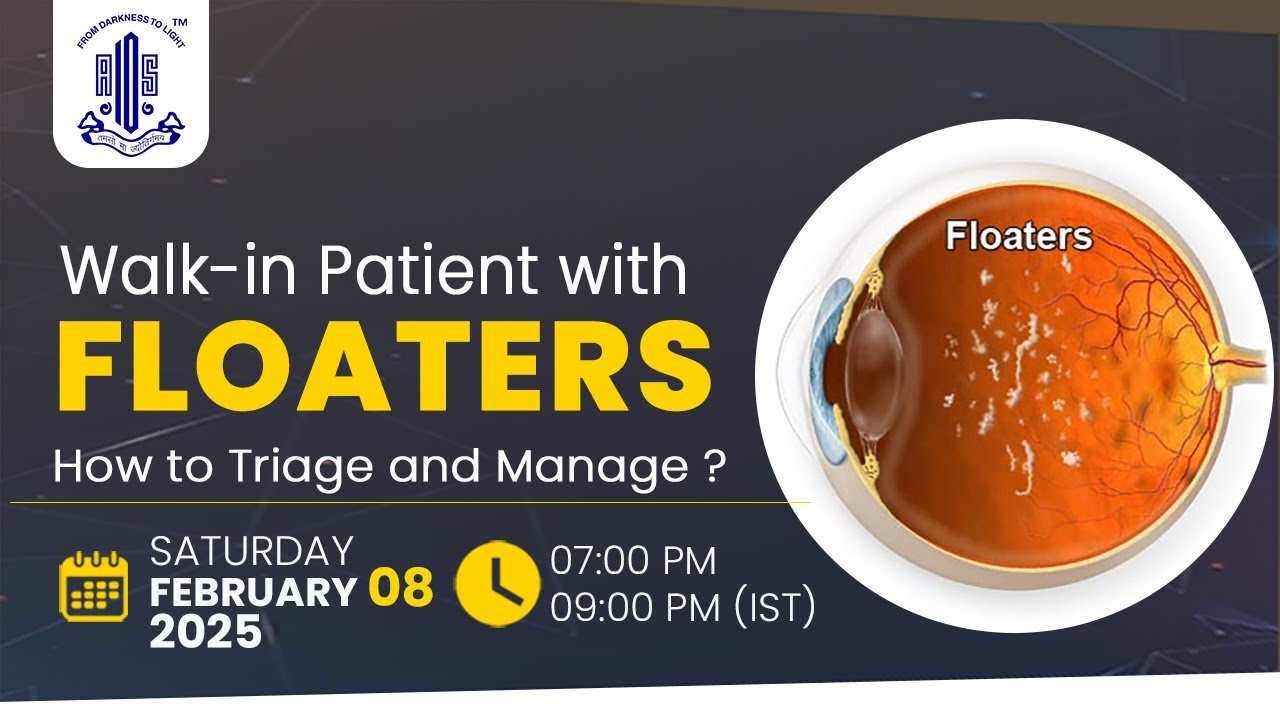 WALK-IN Patient with FLOATERS