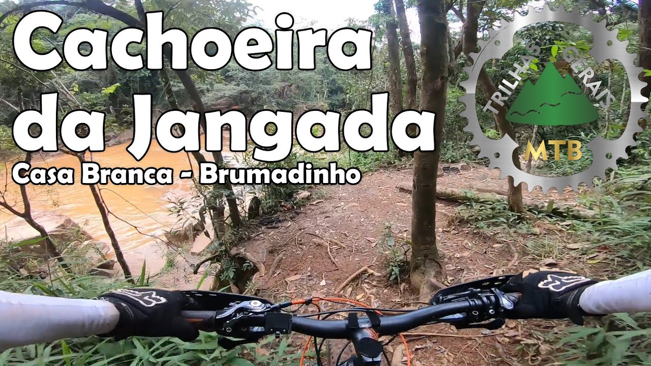 Cachoeira da Jangada de Bike, em Casa Branca (Brumadinho) Link do TrailForks e Strava