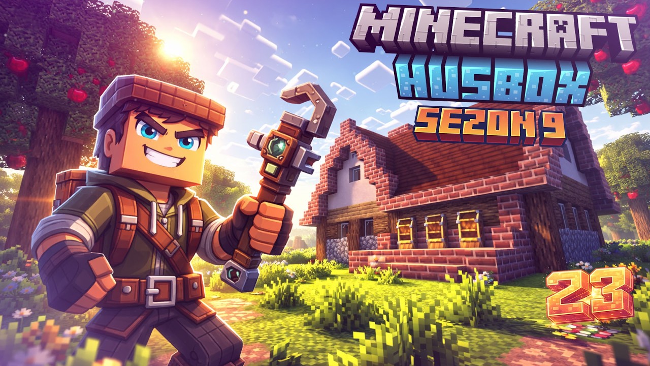 Koła wodne? Nie&hellip; TO NAPĘDZA CAŁY WARSZTAT! 🌊⚙️🔥 | Minecraft HusBox ModPack #23 | Sezon 9