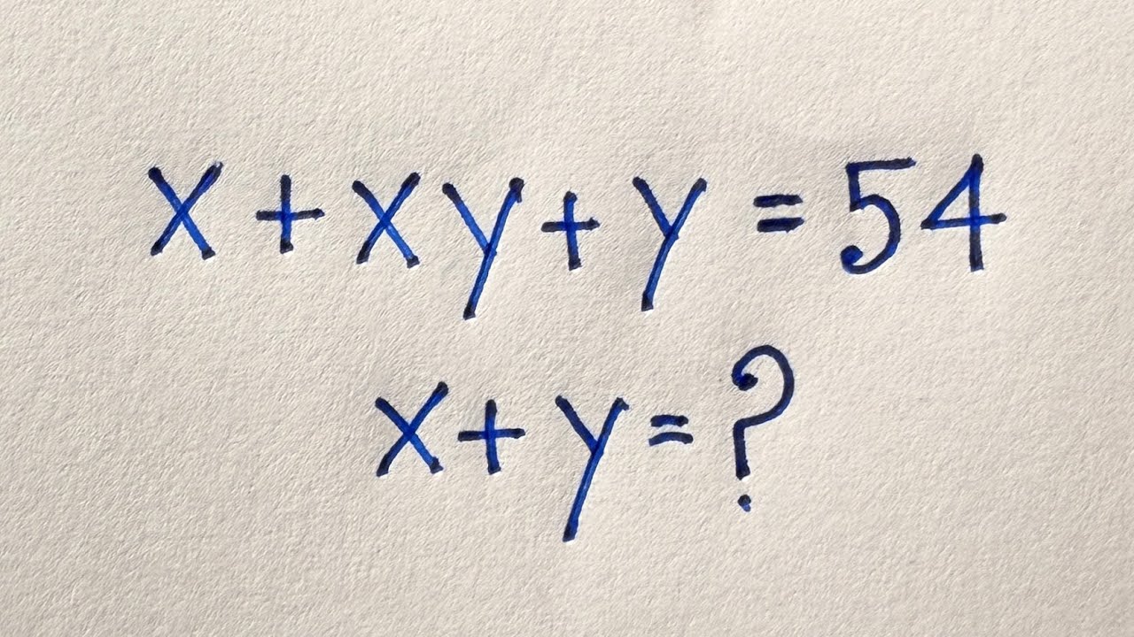 USA | Olympiad Math Challenge | Tricky Algebra Problems | Can you solve? 