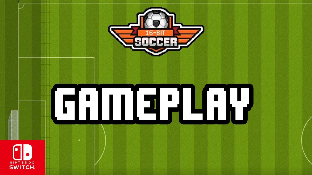 [16-Bit Soccer] Gameplay (Nintendo Switch)