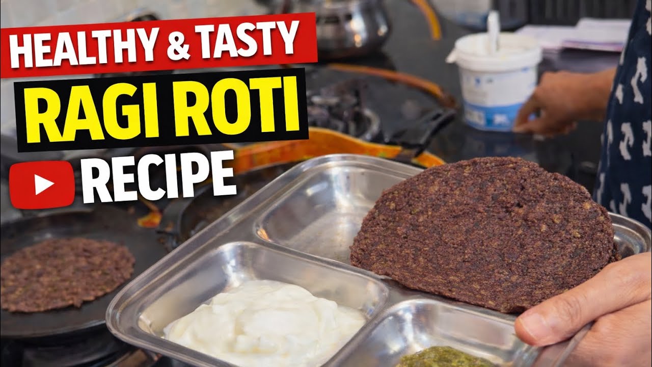 Healthy Ghiya Ragi Roti Recipe | वजन कम करने वाली हेल्दी रोटी | High Fiber Breakfast VEERA COOKING 