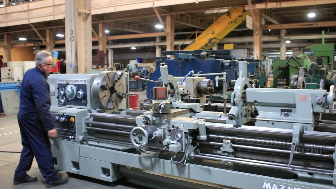 MAZAK GAP BED LATHE