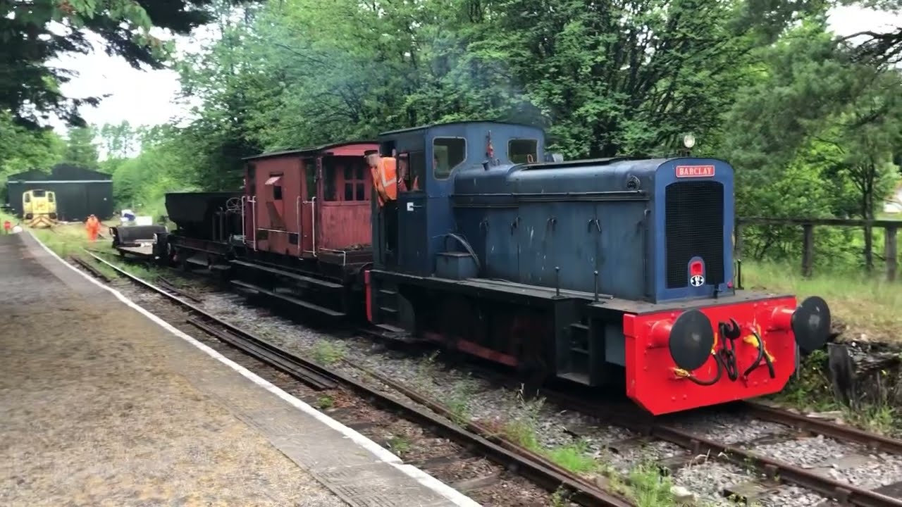 Shunting at Dufftown 01/07/2025