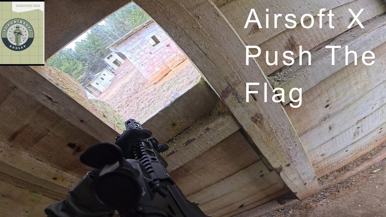 Pushing That Flag at (Airsoft x) (red fox games) with the new wolverine XBR!