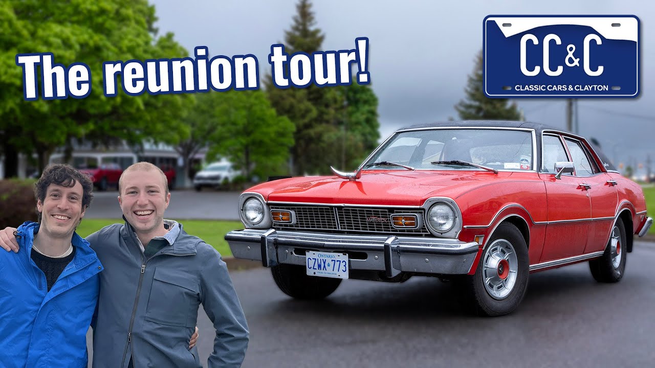 600 миль на Ford Maverick 1974 года выпуска | Воссоединение моего кузена с его классическим автом...