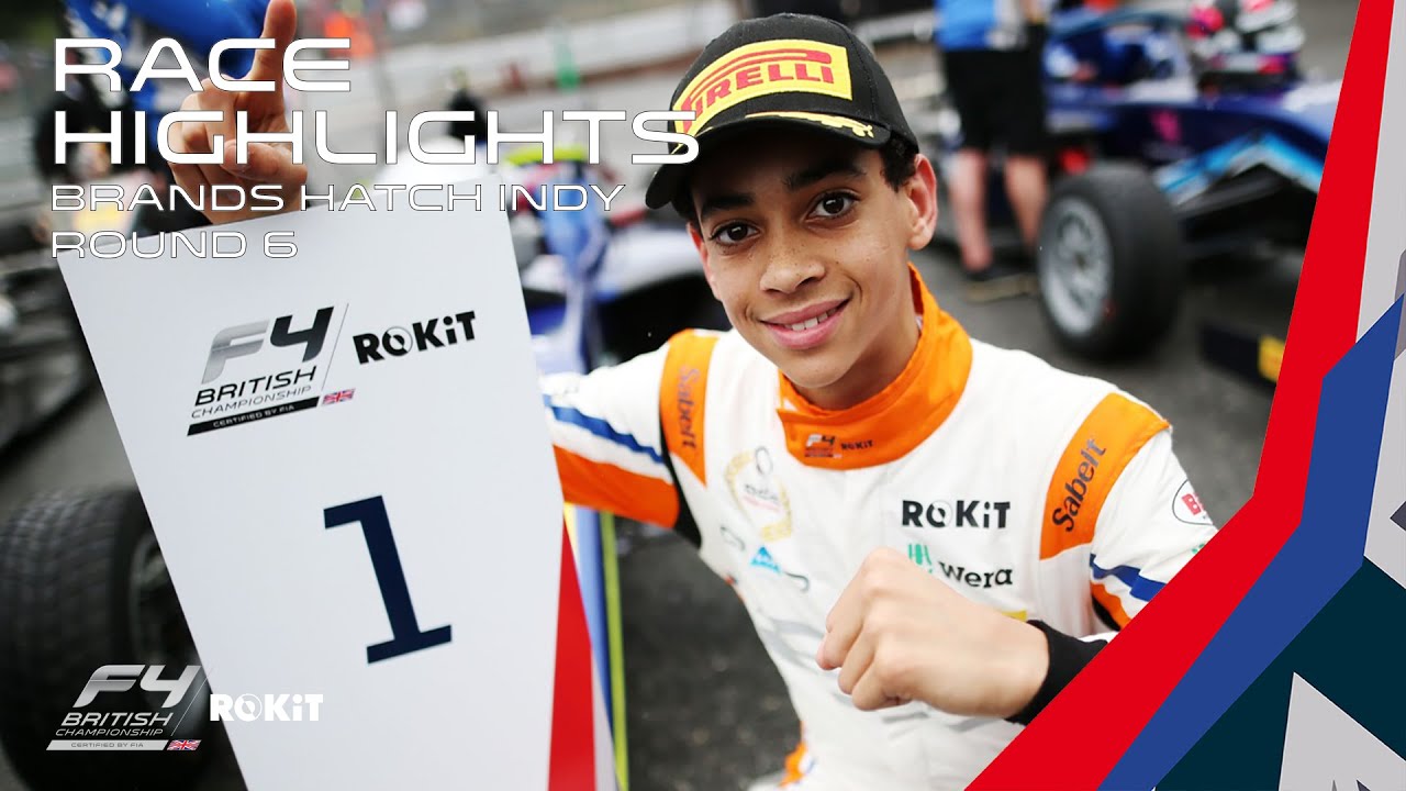 Ugo weathers the storm | ROKiT British F4 @ Brands Hatch