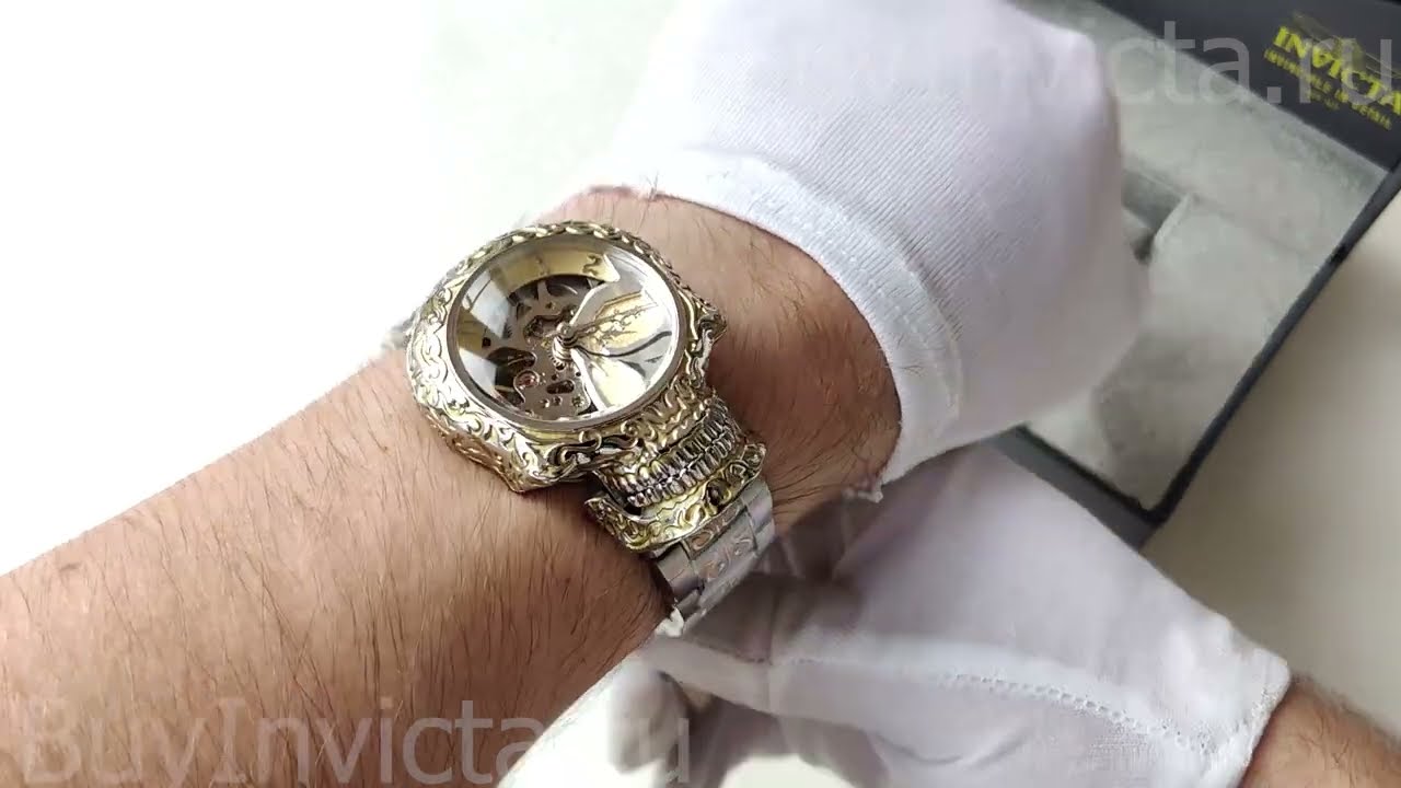 Invicta Artist 42297 Unisex Automatic Watch | Необычные Механические Часы Инвикта Артист Череп
