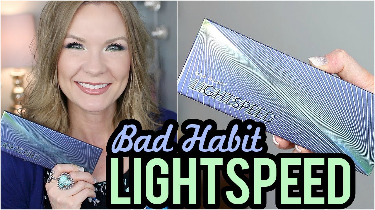 Bad Habit Lightspeed Palette! | Shop Hush | Swatches, Review & Tutorial! | LipglossLeslie