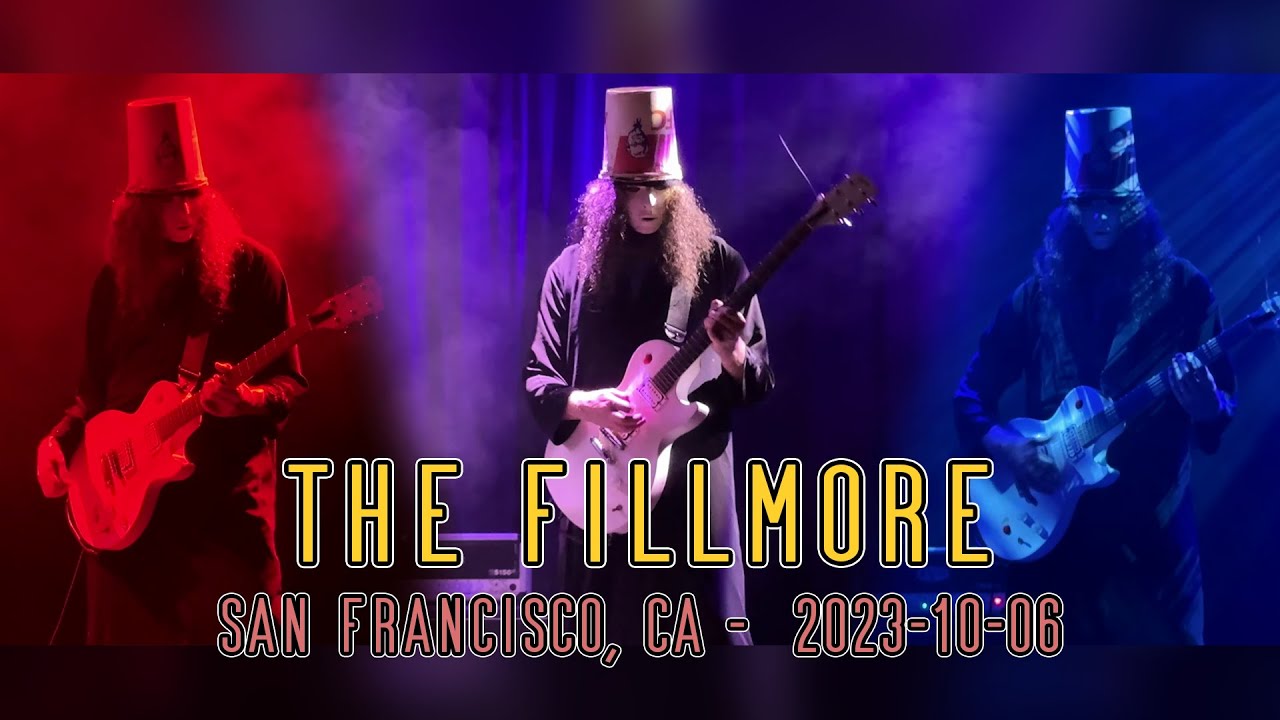 Buckethead - 2023-10-06 - The Fillmore, San Francisco, CA - 4K