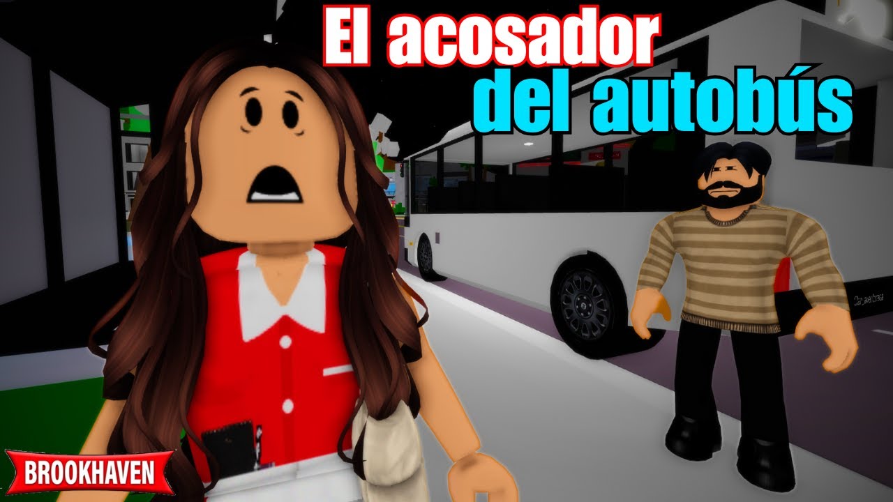 EL ACOSADOR DEL AUTOBUS | Brookhaven rp | Mini Pelicula - Historia de Roblox
