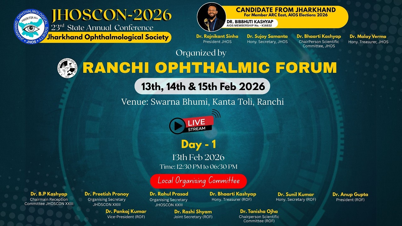 JHOSCON – 2026 | DAY 1 | LIVE STREAMING