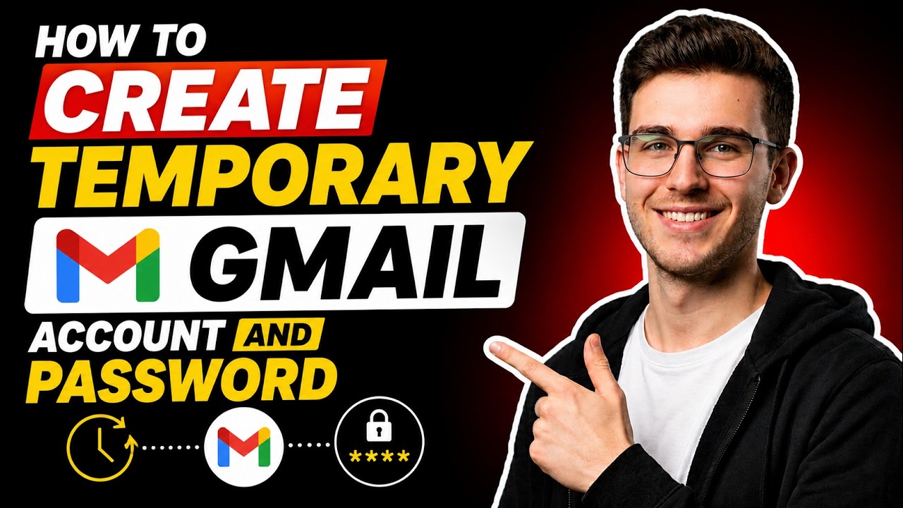 HOW TO CREATE TEMPORARY GMAIL ACCOUNT AND PASSWORD (STEP-BY-STEP GUIDE 2026)