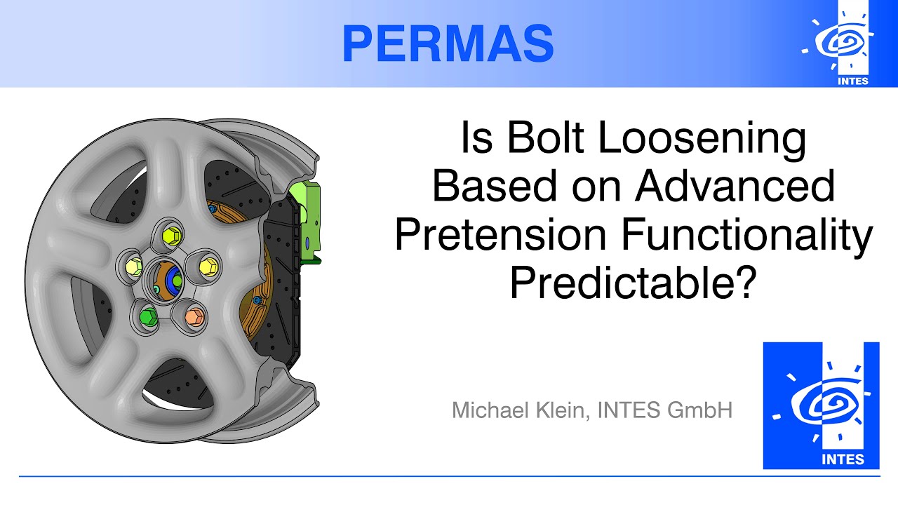 PERMAS FEA Bolt Loosening Prediction
