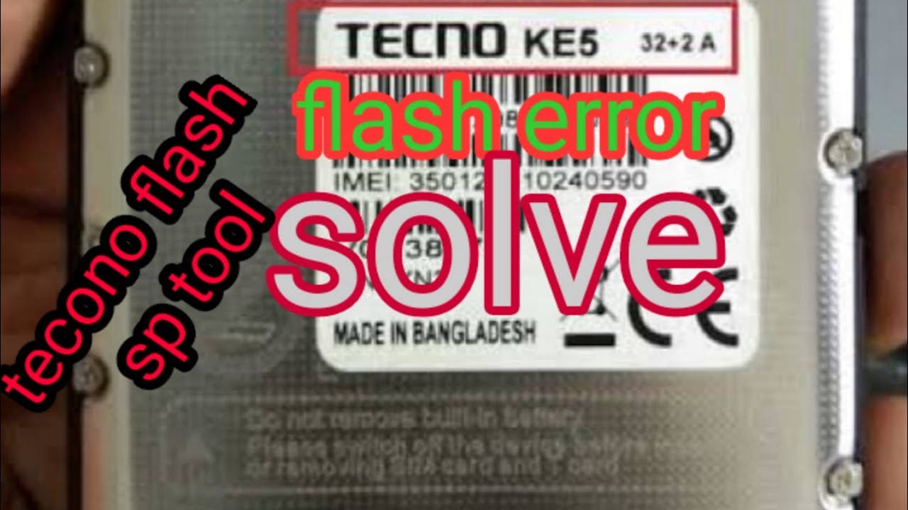 tecno ke5 flash error/How to flash tecono Spark go 2020 flash error ke5 flash done'sp flash tool