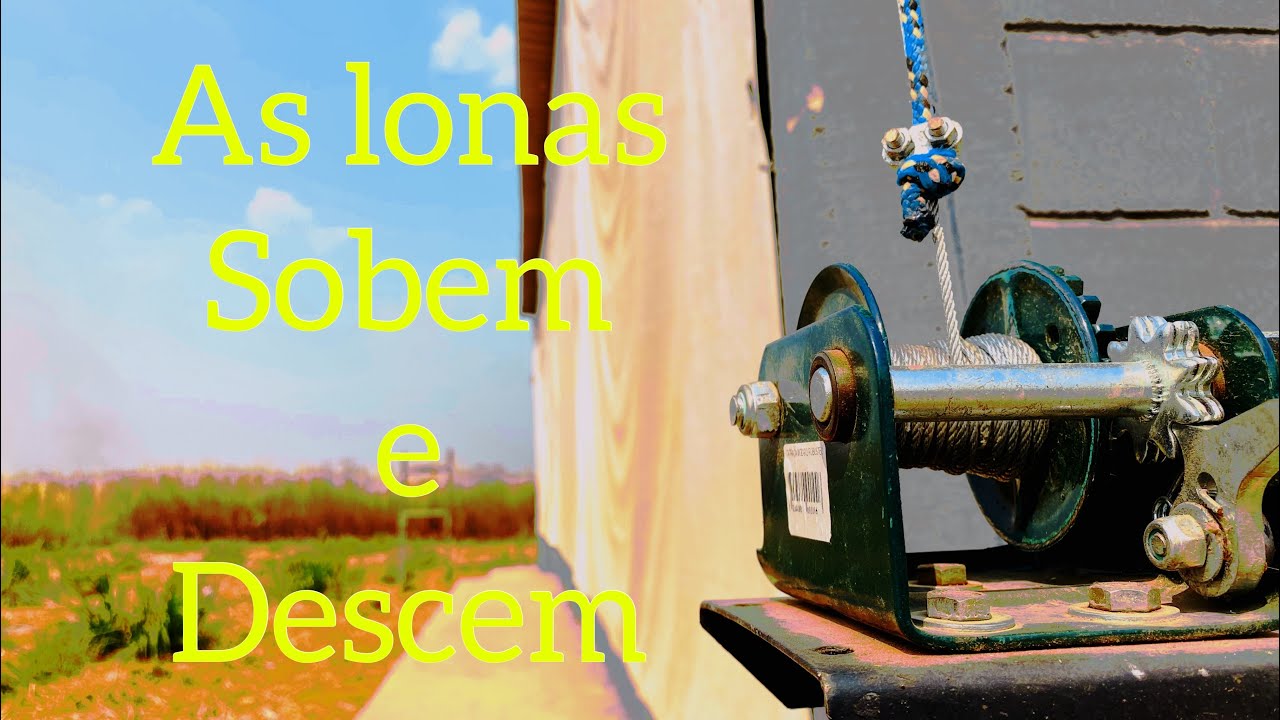 Como instalar cortinas no galpão  SISTEMA SIMPLES