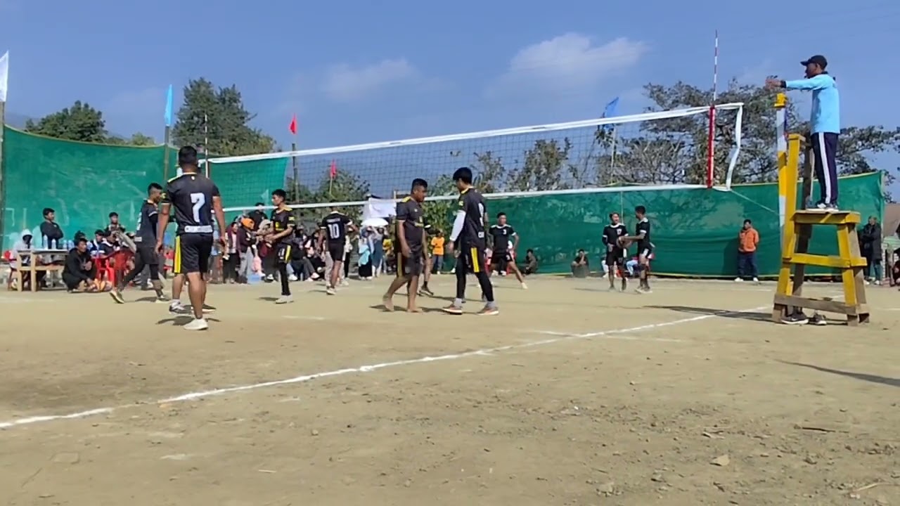 Tangkhul Hundung khullen (B) vs Tangkhul Hundung khunou league round.ZMKL