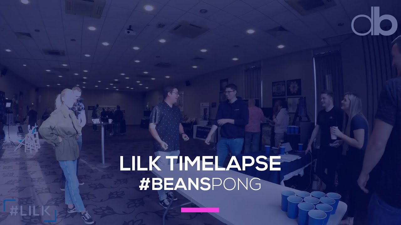 Timelapse of Beans Pong at LILK (27/06)! 🎥