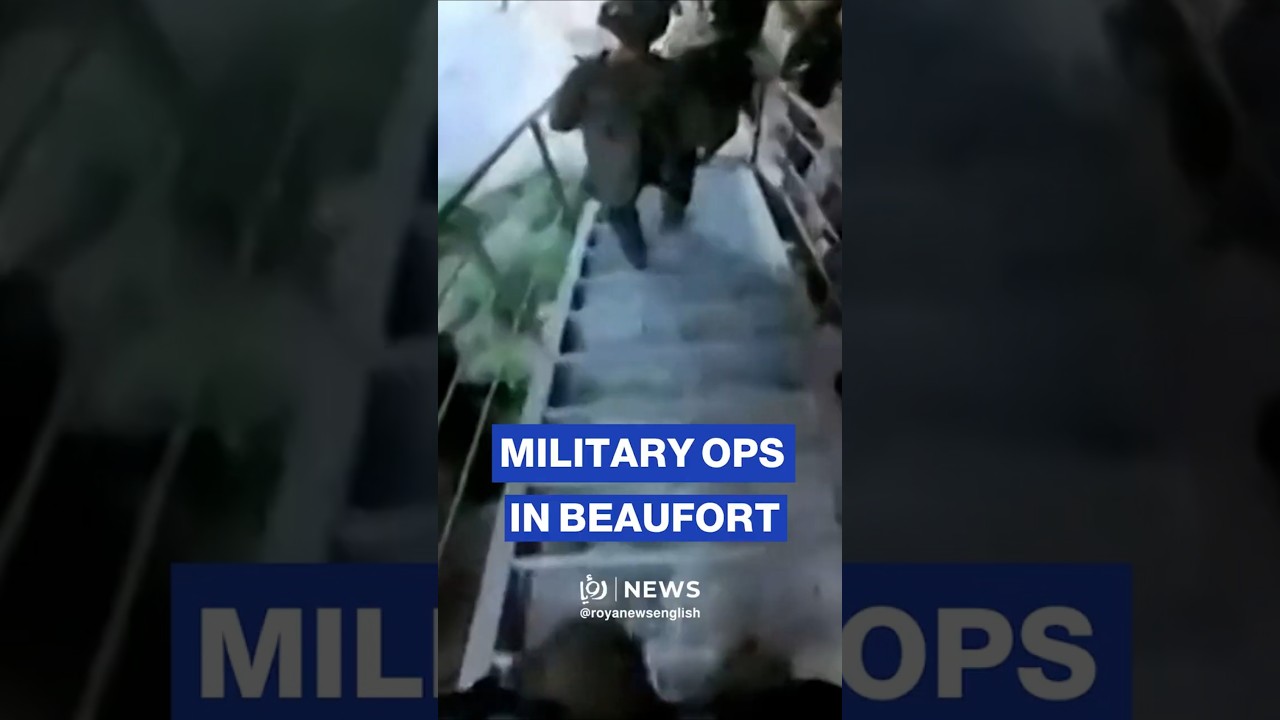 &lsquo;Israeli&rsquo; army releases footage of operating inside Beaufort Castle in southern Lebanon