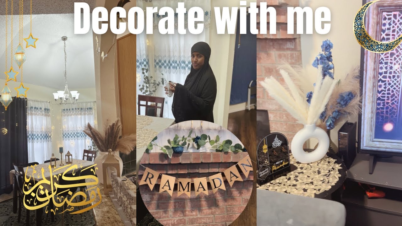Ramadan 2025 Decorate with Me | Minimal Ramadan Home Decor
