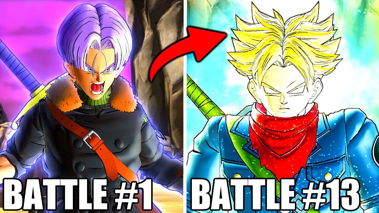 Каждый раз, когда я побеждаю, Транкс становится сильнее в Dragon Ball Xenoverse 2
