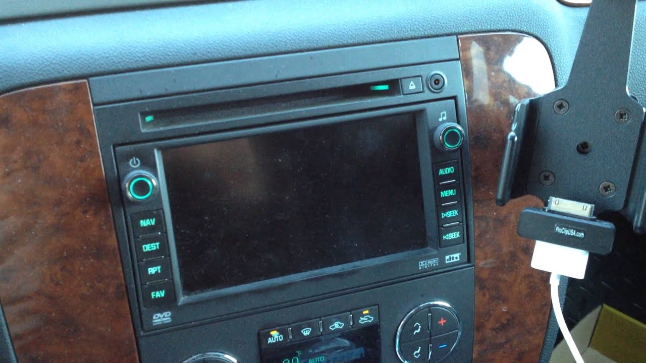 2008 Silverado navigation issues