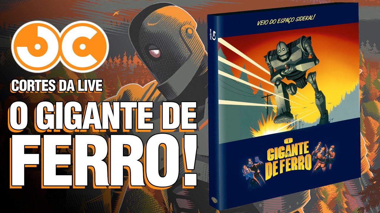 PRÉ-VENDA DE O GIGANTE DE FERRO EM BLU-RAY COMBO! ✂️ CORTES DA LIVE @blogdojotace