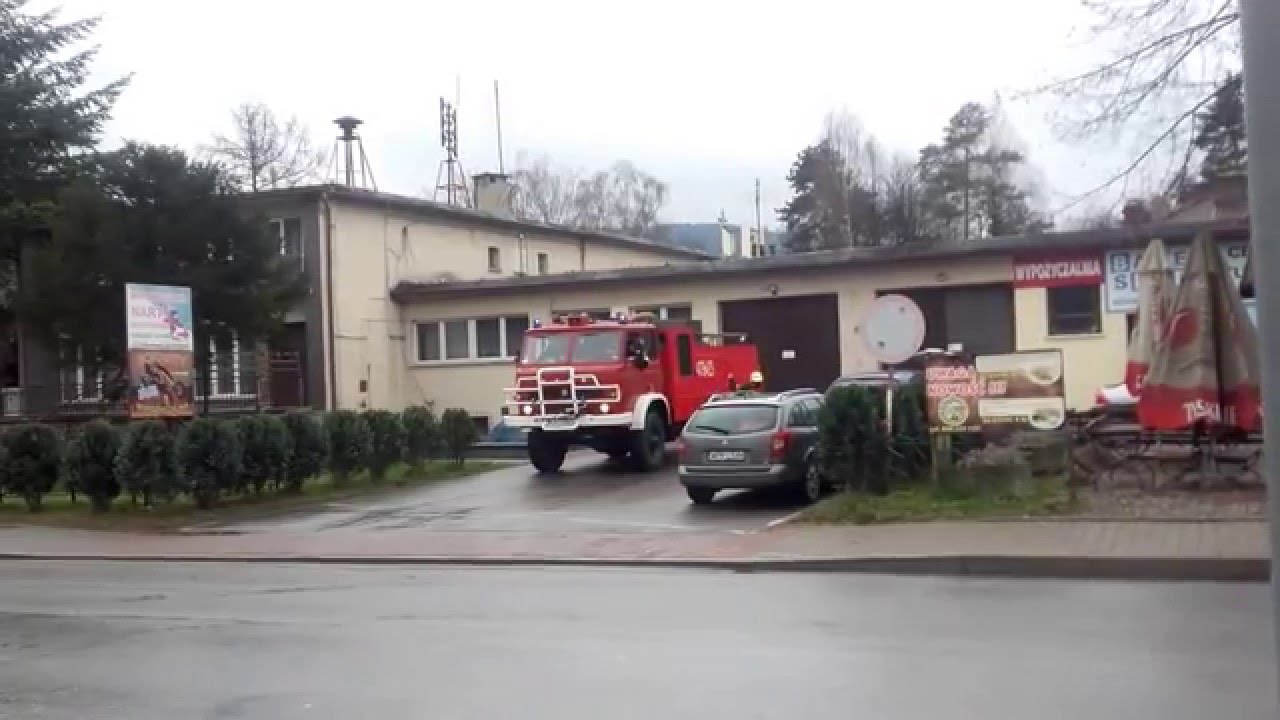 Wyjazd OSP ZARABIE MYŚLENICE do akcji