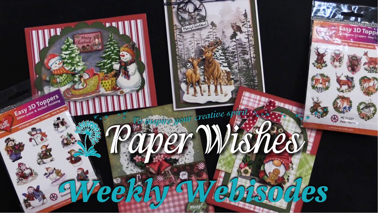 Christmas 3D Toppers by Hearty Crafts